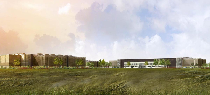 Link City, Data Centre campus — Reid Brewin Architects — Neuilly-sur-Seine, France
