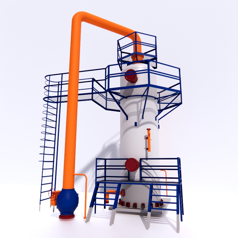 3D Dust collector preview