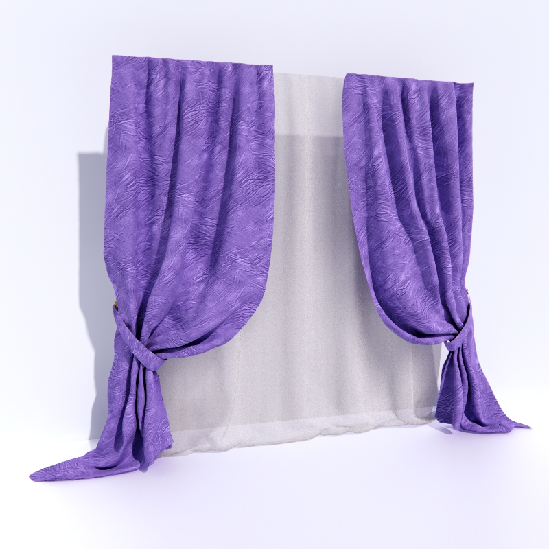 3D Curtain preview