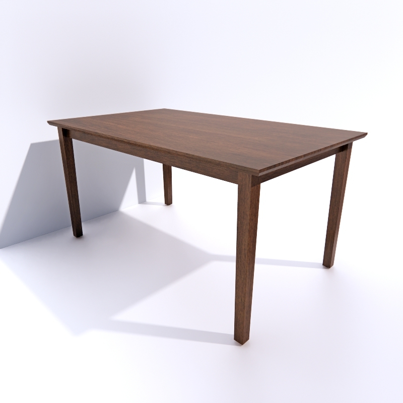 3D Table preview