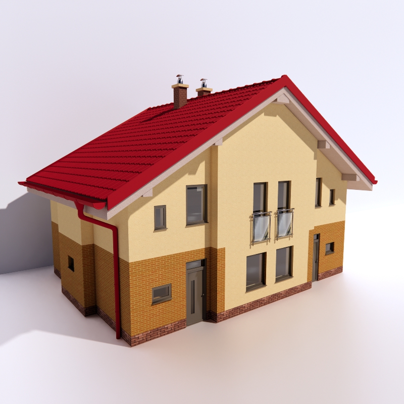 3D House preview