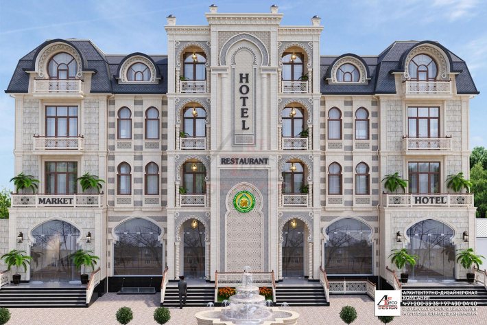 Architectural Home Design — Art Deco Design — Tashkent, Uzbekistan