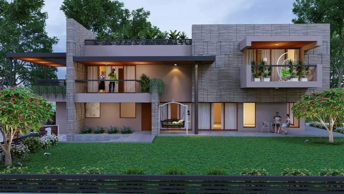 Architectural Home Design — Ramkrishna Architects & Interior Designers — Ahmedabad, India