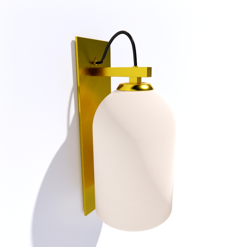 3D Sconce preview