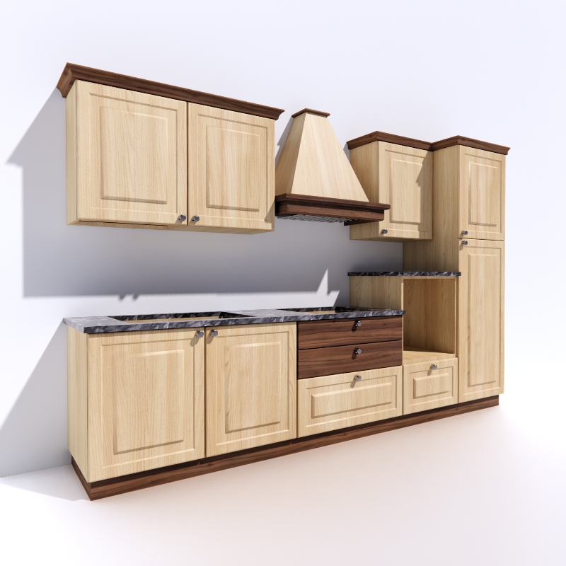 Kitchen Furniture Free 3D Models Category Page 1